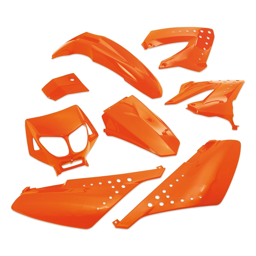 Verkleidungskit 8-Teilig Derbi Senda orange NETTOPREIS