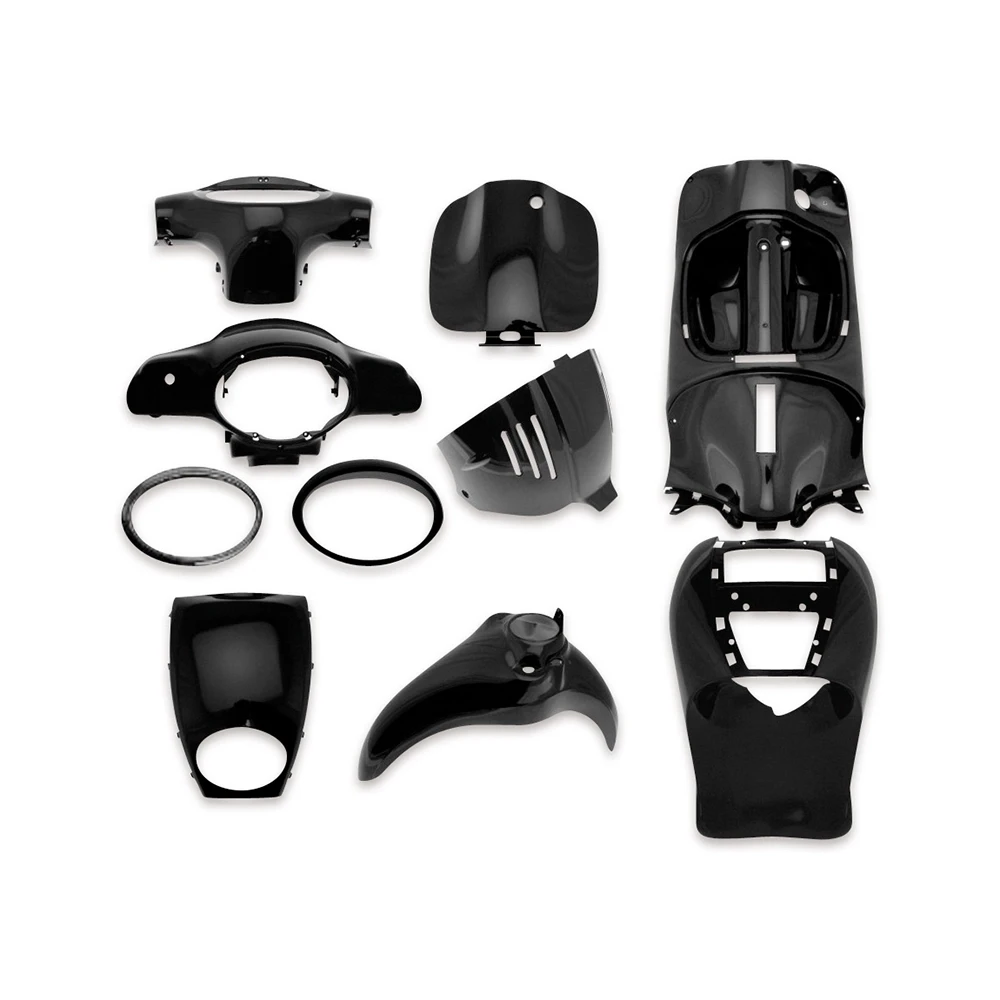 Verkleidungskit 10-teilig Aprilia Scarabeo schwarz NETTOPREIS