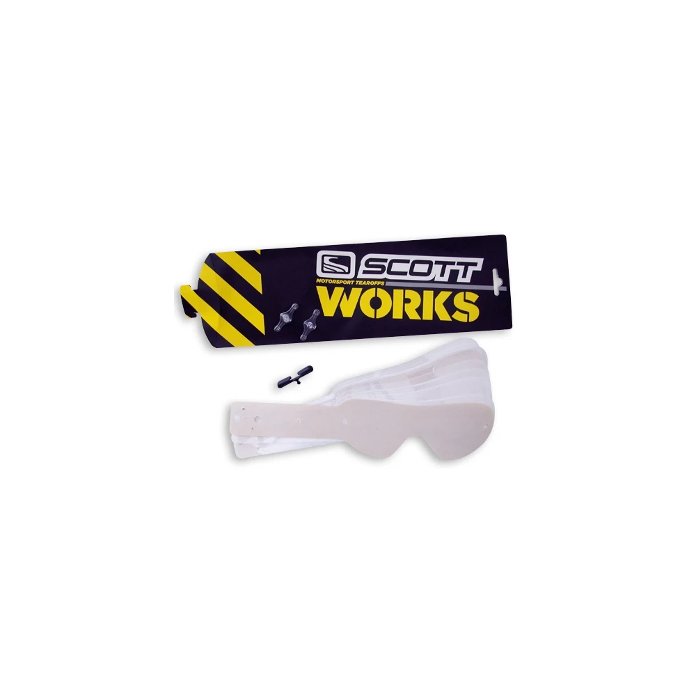 Abreissscheibensatz (Tear-Off) zu Scott Hustle (10 Stk.)
