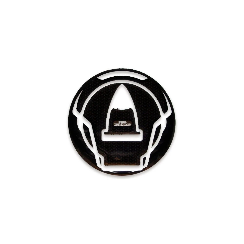 Tankdeckel-Cover Carbon-Look Puig Ducati 2009 ->