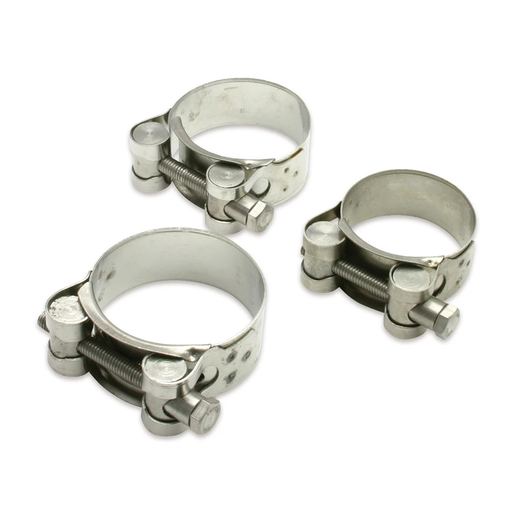 Bride für Auspuffanlage 36-39mm Inox (1 Stück)