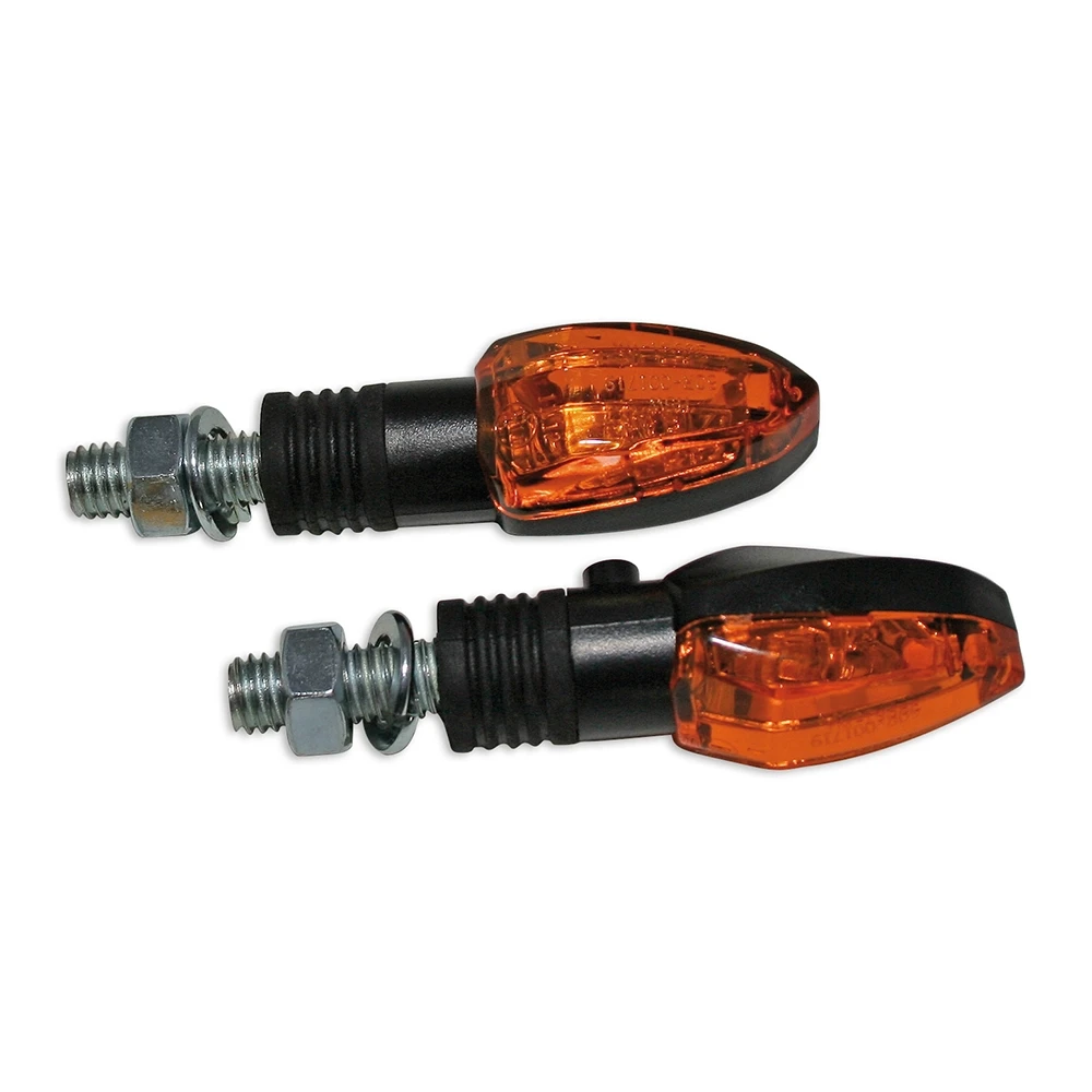 Blinkerset Lizzard 12V 6W schwarz/orange CE
