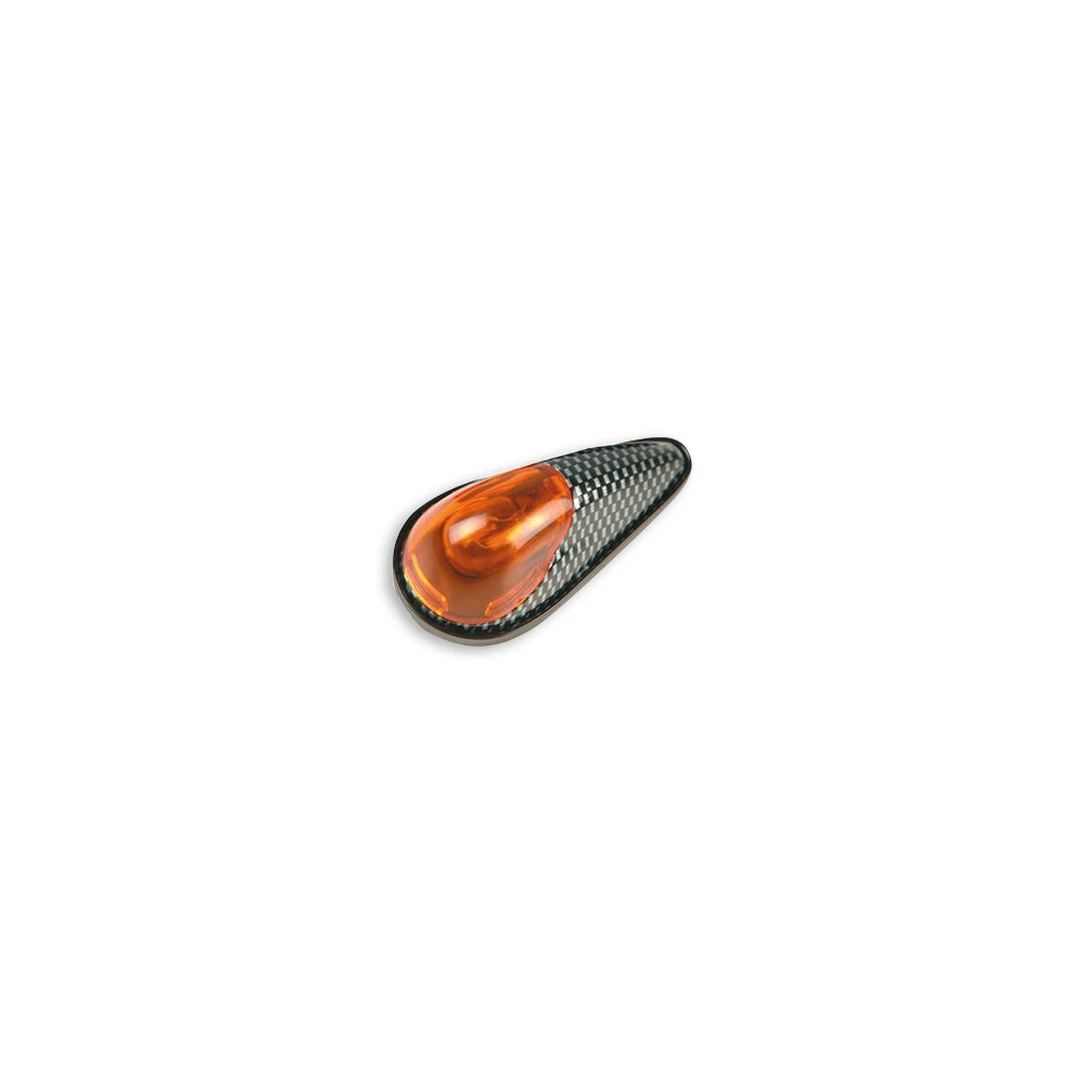 Blinker Goutte d'eau mini carbon CE 12V / 21W