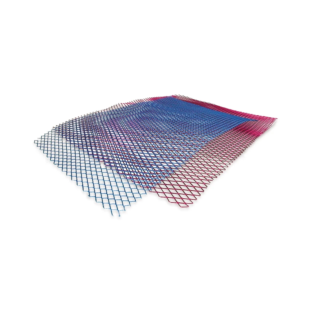 Decogitter TNT 30x30cm blau