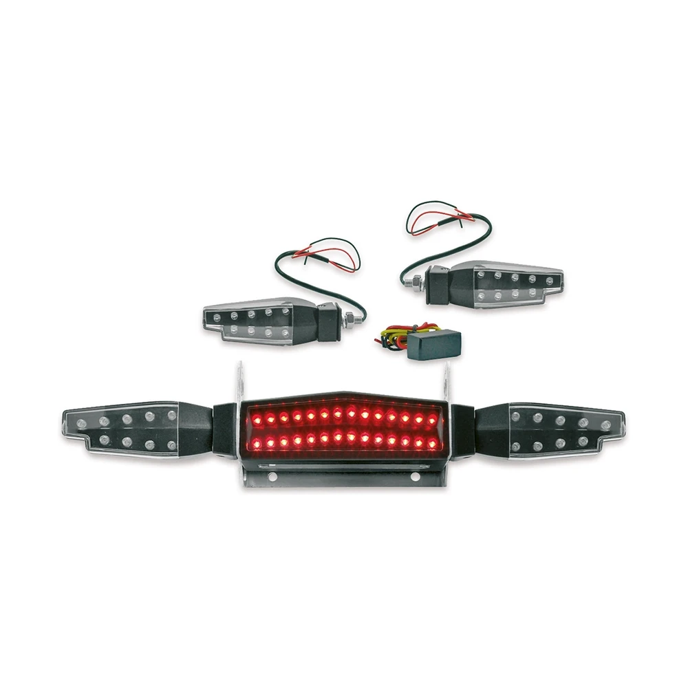 Rücklicht und Blinker universal (inkl. Blinkerrelais)