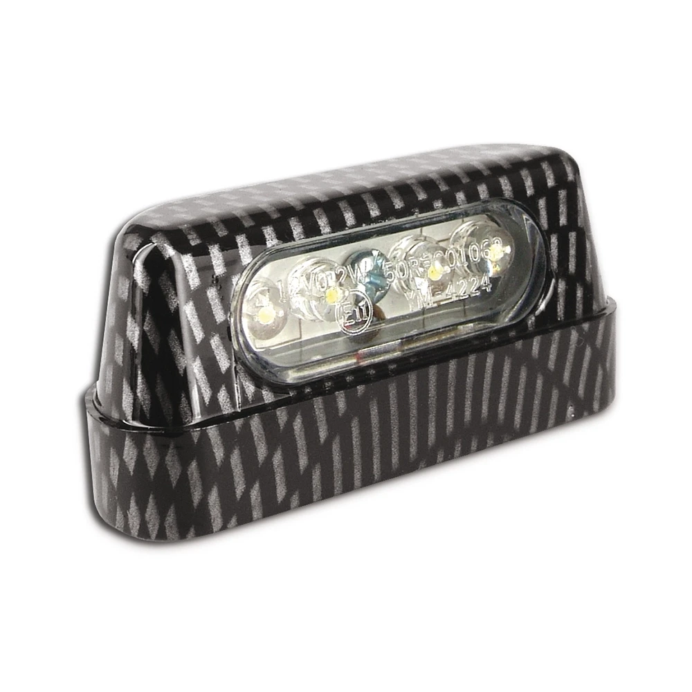 Kennzeichenbeleuchtung LED carbon CE