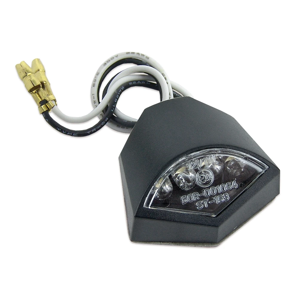 Kennzeichenbeleuchtung LED CE schwarz zum Kleben