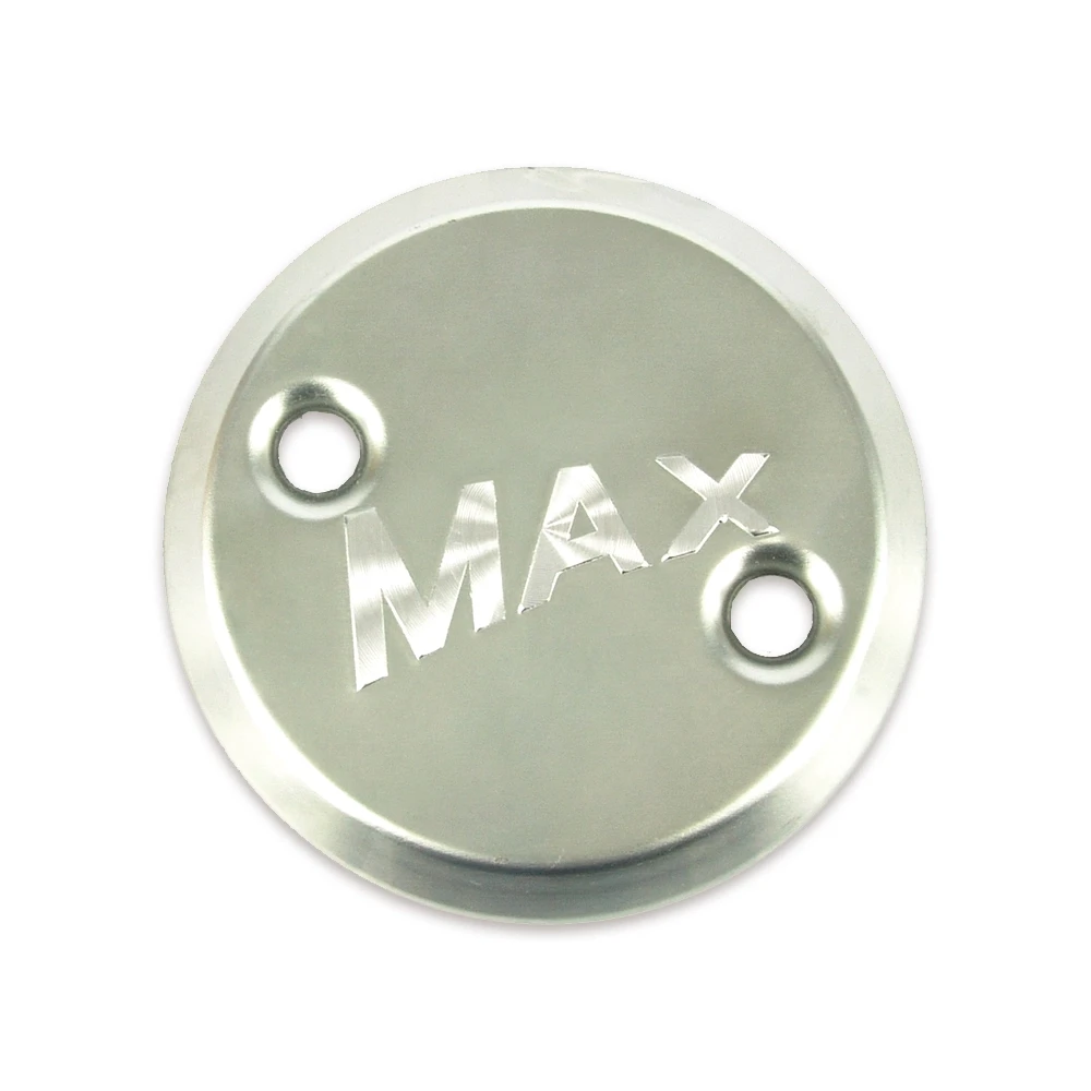 Deckel Zündung Alu chromfarbig eloxiert Yam 500 T-Max NETTOPREIS
