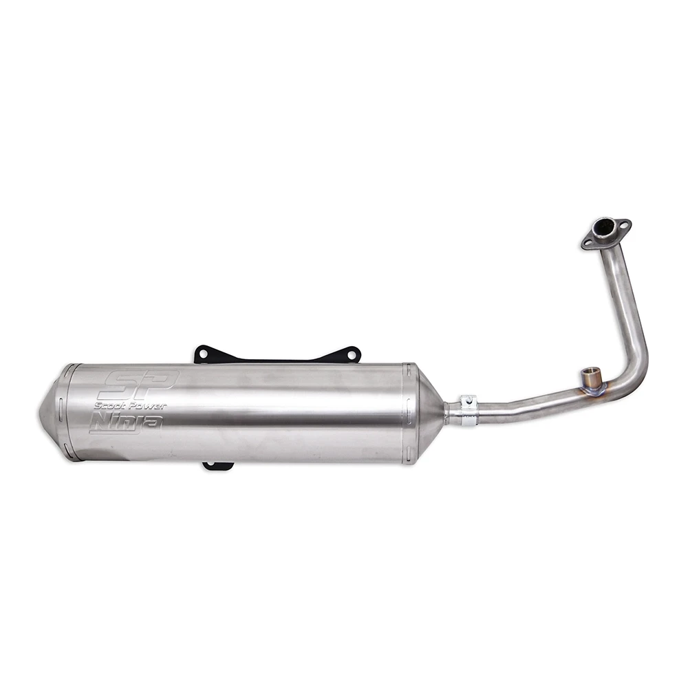 Auspuff Ninja Progun Peugeot Satelis 125cc 4-t inox NETTOPREIS