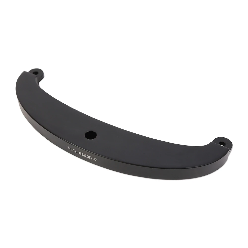Scheinwerferhalter HIGHSIDER BOTTOM TYP 1, Alu schwarz