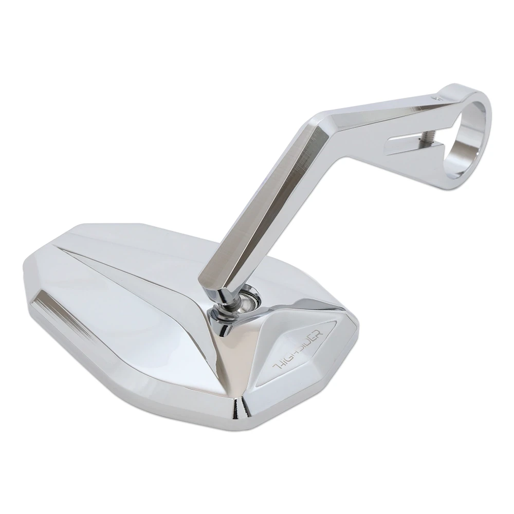 Lenkerendspiegel HIGHSIDER VICTORY chrom E-Hom