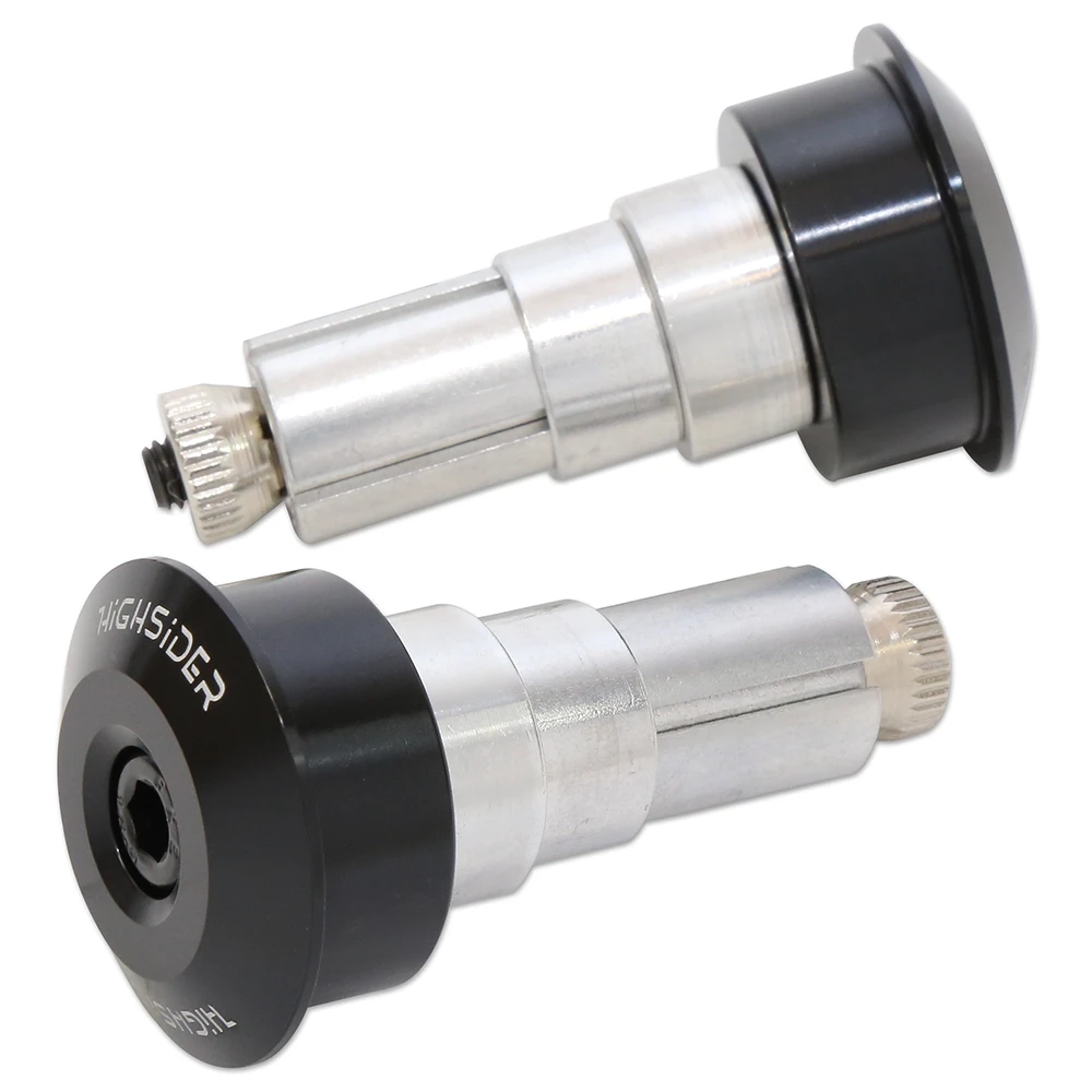 Lenkergewichte HIGHSIDER DOT für Ø12-22mm schwarz