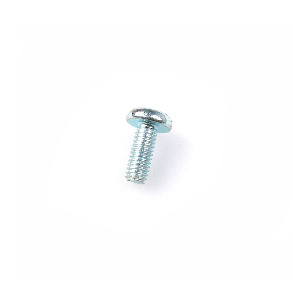 Zylinderschraube mit Schlitz M 4/1 x H 2.6 x L 10 (DIN 84) verzinkt-blau