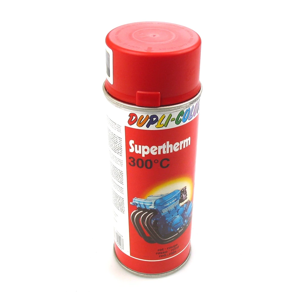 Farbspray DUPLI-COLOR SUPERTHERM in ROT bis zu 300° Grad (400 ml)