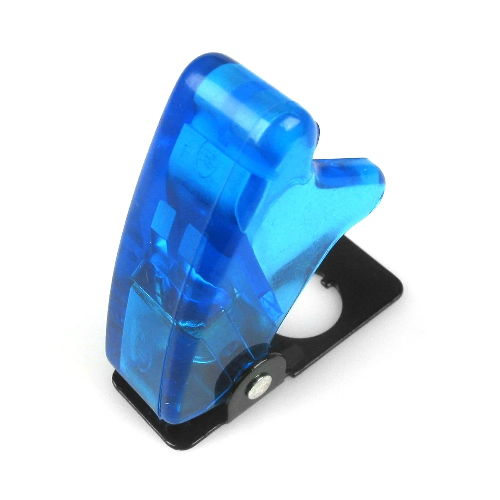 Sicherheitsabdeckung mit Feder Rally blau transparent