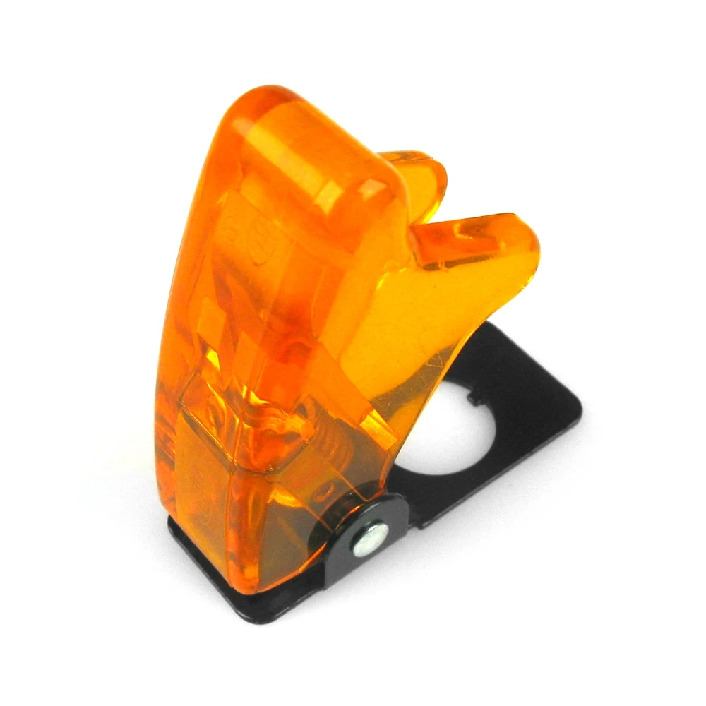 Sicherheitsabdeckung mit Feder Rally orange transparent
