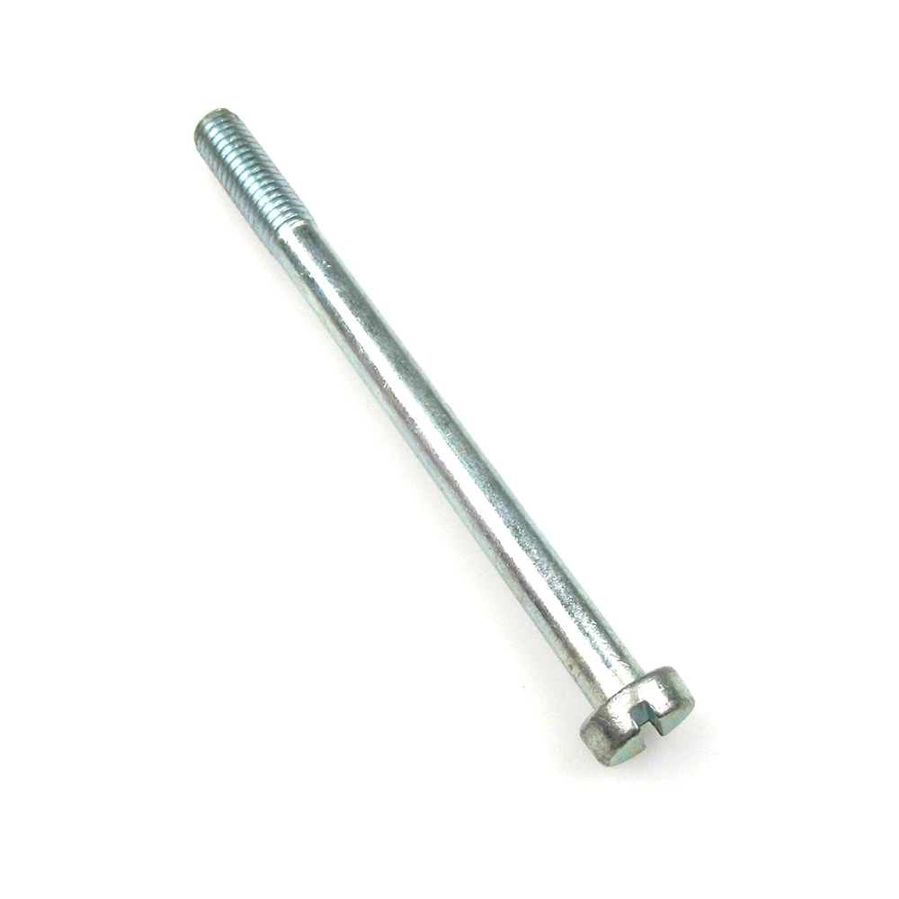 Zylinderschraube mit Schlitz M 6/1 x H 3.9 x L 75 (DIN 84) verzinkt-blau