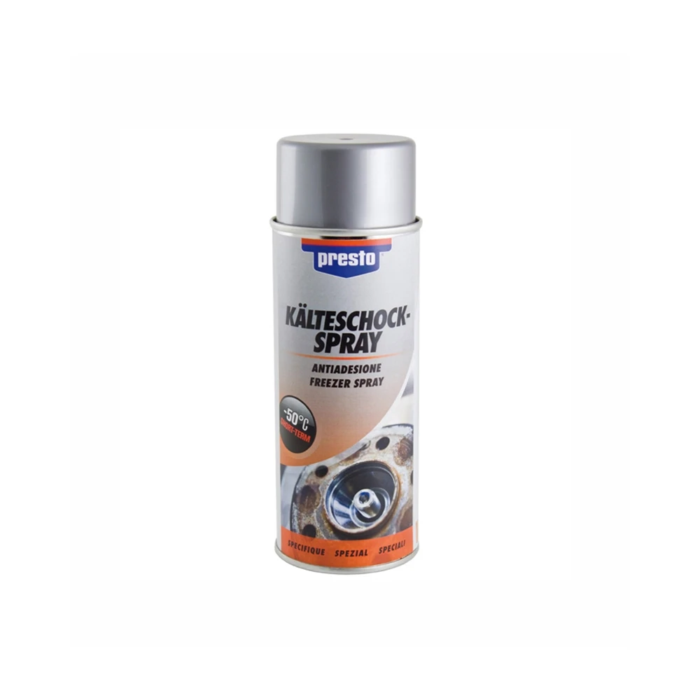 Kälteschock Spray PRESTO Temeraturabfall -50°C läst Bauteile kurzfristig s