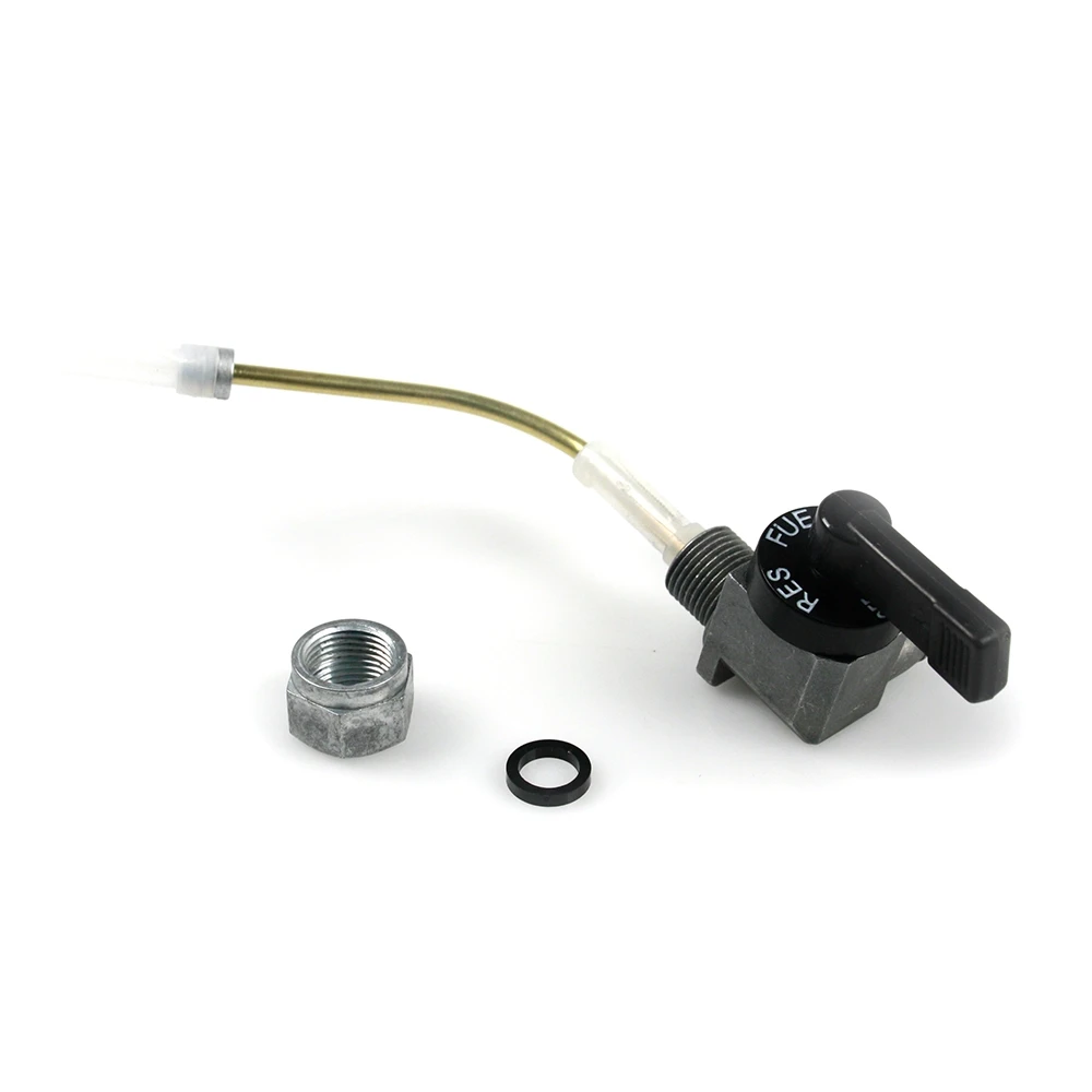 Benzinhahn TECH zu Puch X30 / Sachs handgeschaltet M12x1mm - 90° REC