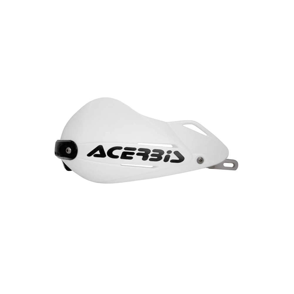Handschützer ACERBIS SUPERMOTO in WEISS inkl. Montagekit X-STRONG für 22 +