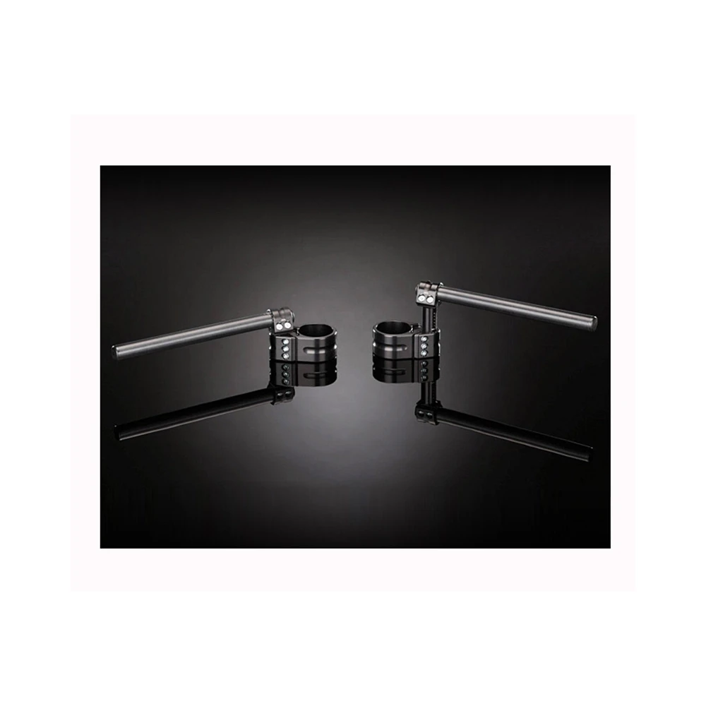 Stummellenker ABM MULTICLIP SPORT (0-40mm) Ø 22mm in SCHWARZ zu Ø 43mm Gab