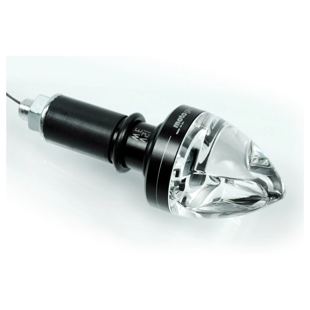 Blinker motogadget (1 Stück) m-BLAZE Cone mit LED in SCHWARZ (Montage: vor