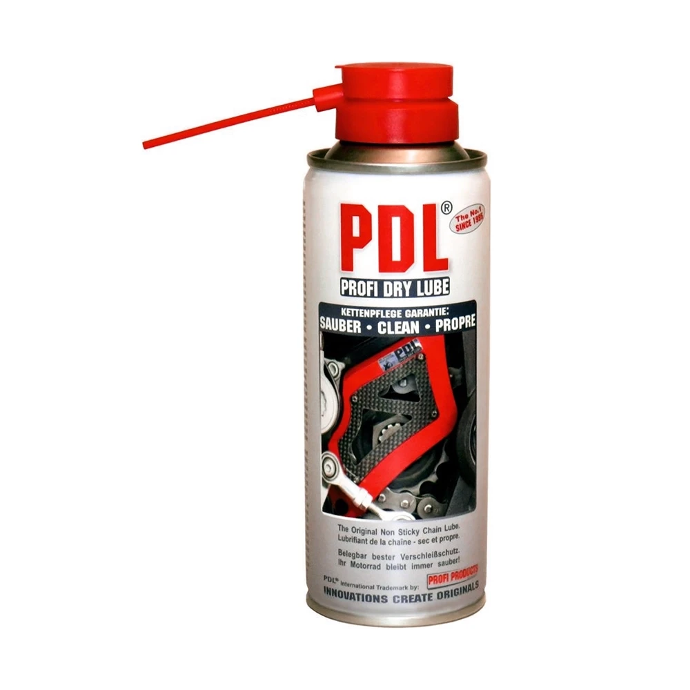 Kettenspray Profi Products PDL Dry Lube trockener farbloser Schmierstoff 200 ml