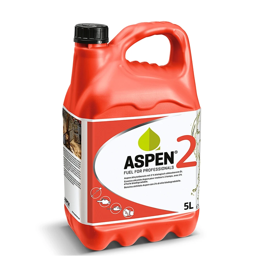 Benzin Motorex ASPEN Spezialbenzin 2-Takt-Motoren 2% Öl vollsynthetisch 5 L