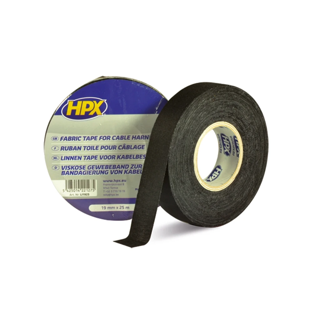 Klebeband HPX CLOTH INSULATION TAPE, hitzebeständig bis 105° C, 19mm x 25m