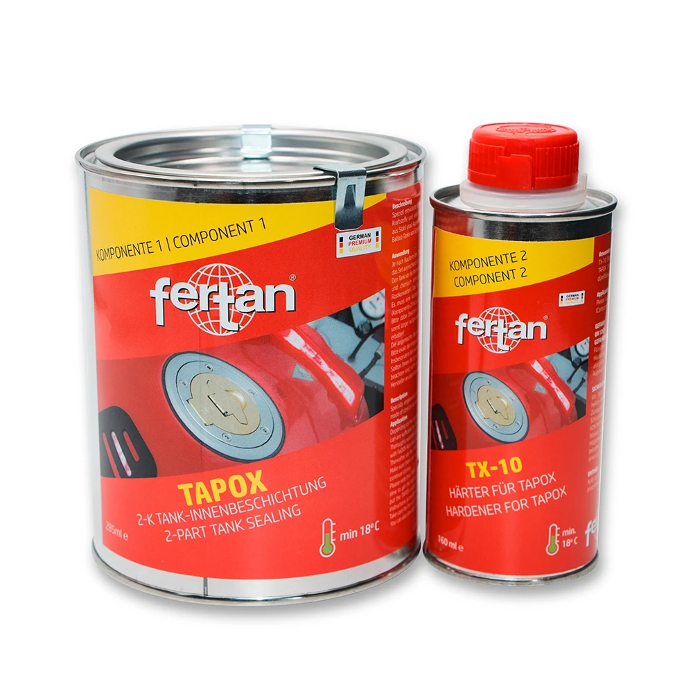 Tankversiegelung FERTAN TAPOX 2K Tank Innenbeschichtung 16- 40 Liter 445 ml