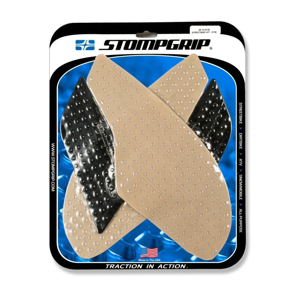 Side- Pad STOMPGRIP POWERSPORTS - VOLCANO (Grip für besseres Handling) Tra