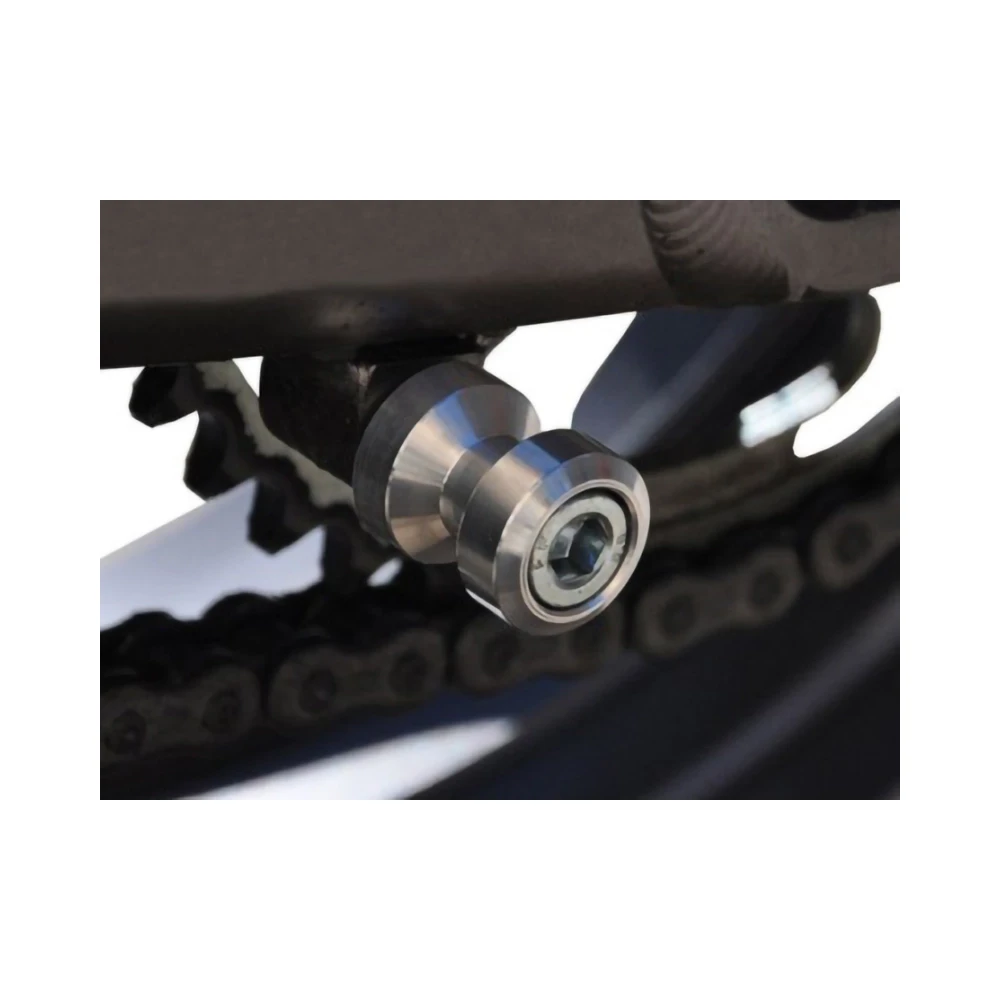 Ständeraufnahmen MP (Paar) in Silber zu KTM mit Gewinde M10 x 1.5mm