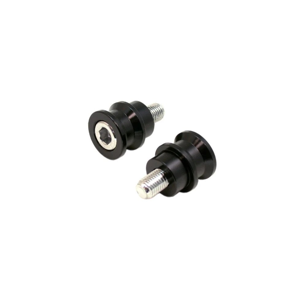Ständeraufnahmen JMP (Paar) in Schwarz zu Kawasaki mit Gewinde M10 x 1.25mm