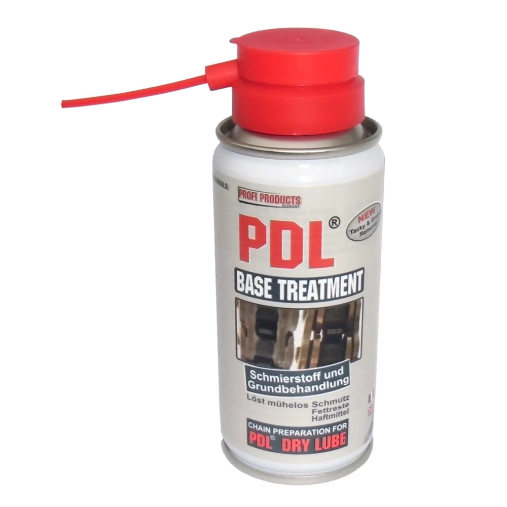Kettenreiniger Profi Products PDL Base Treatment löst Schmutz Haftmitel 200 ml