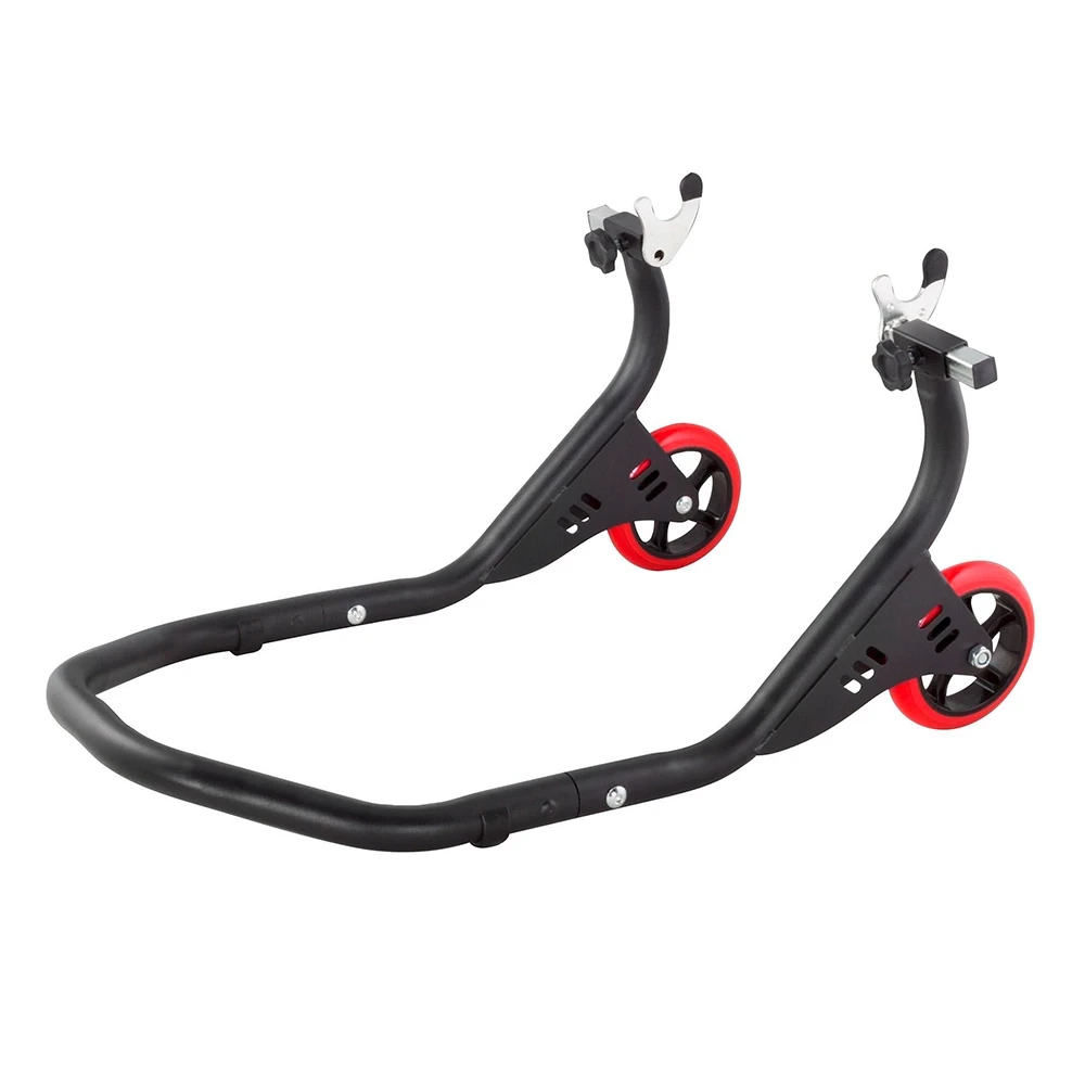 Motorradständer BIKETEK HINTEN BIG WHEEL Stahl SCHWARZ (inkl. V- Adapter)