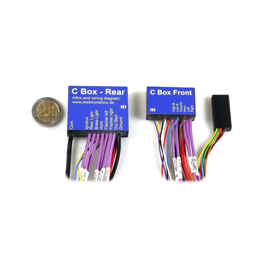 Elektronikbox Axel Joost VERSION C mit 1x Lenkeradapter