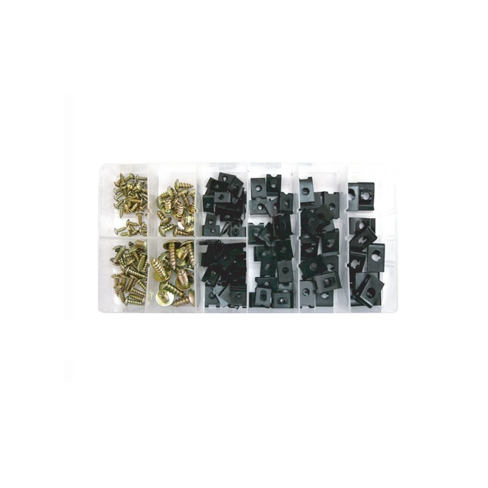 Blechmutter- / Schrauben-Sortiment NN PRODUCTS (170 Stk)