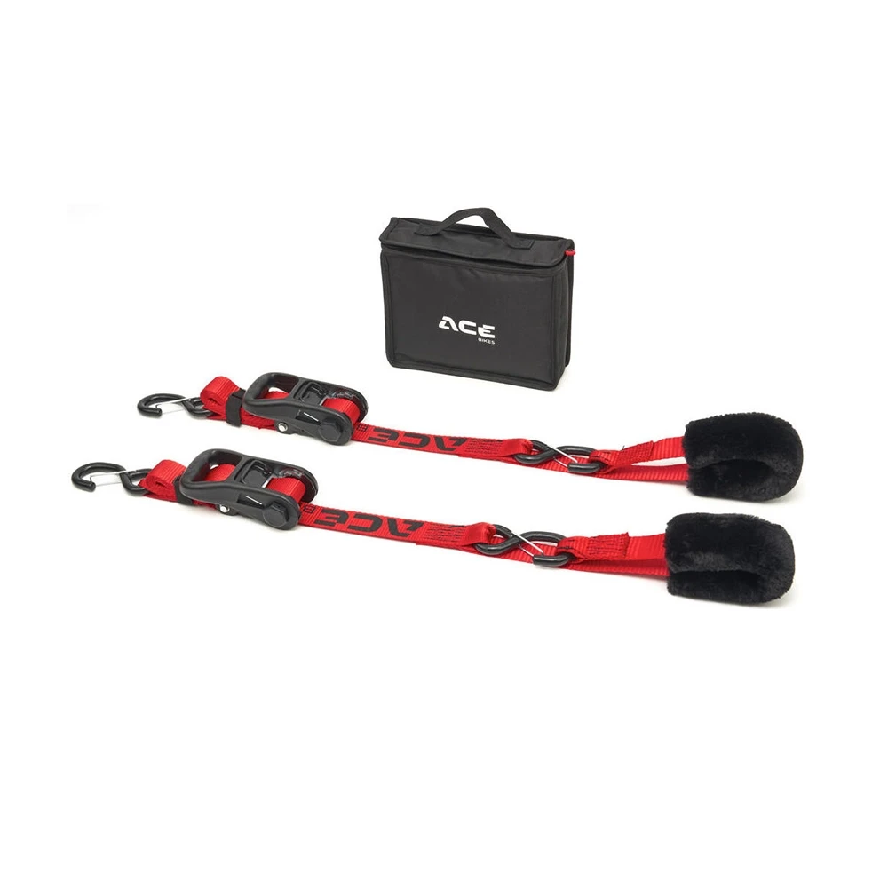 Ratschen-Zurrgurt-Set ACEBIKES RATCHET PREMIUM DELUXE Ladungssicherung L 2m