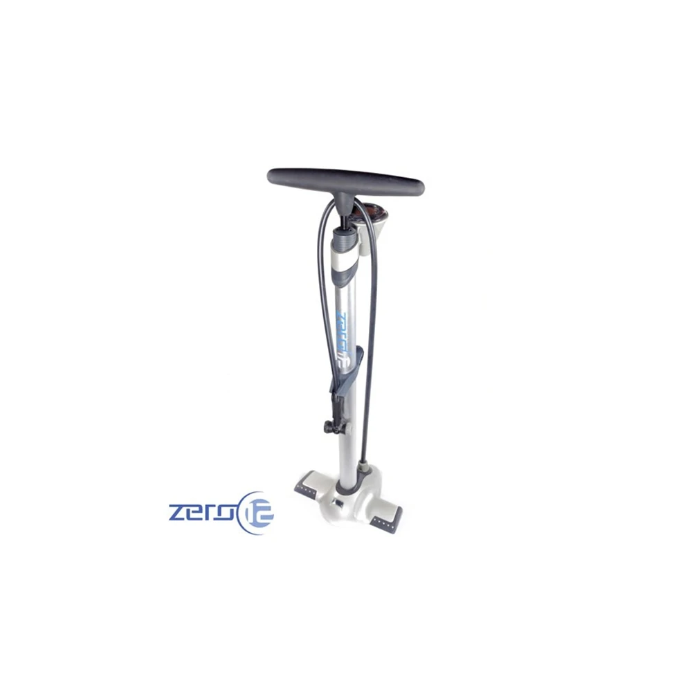 Standpumpe Zero12 ALU 26 Zoll aus Aluminium bis 11 Bar / 160 PSI mit Dopp