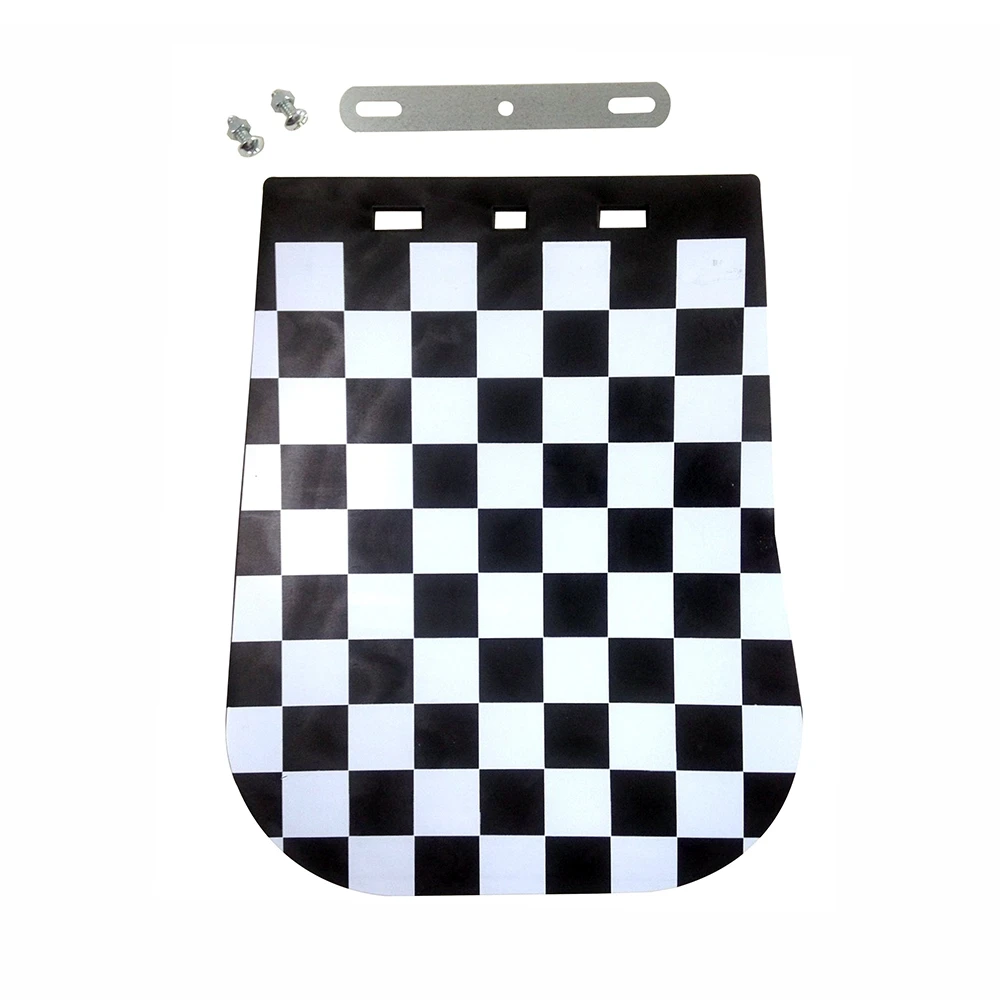 Kotschutzlappen BIKE IT RACING FLAG 220x270mm inkl. Befestigungsmaterial