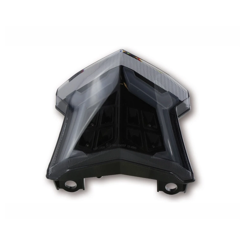 Rücklicht SHIN YO mit LED GETOENT und Reflektor in SCHWARZ zu Kawasaki (E-