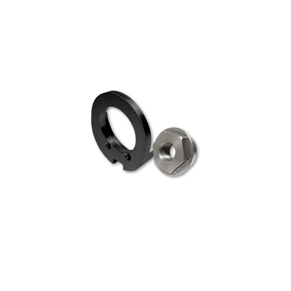 Adapter HeinzBikes SET3/4 Zoll Steckachse zu Kennzeichenhalter SIDE MOUNT