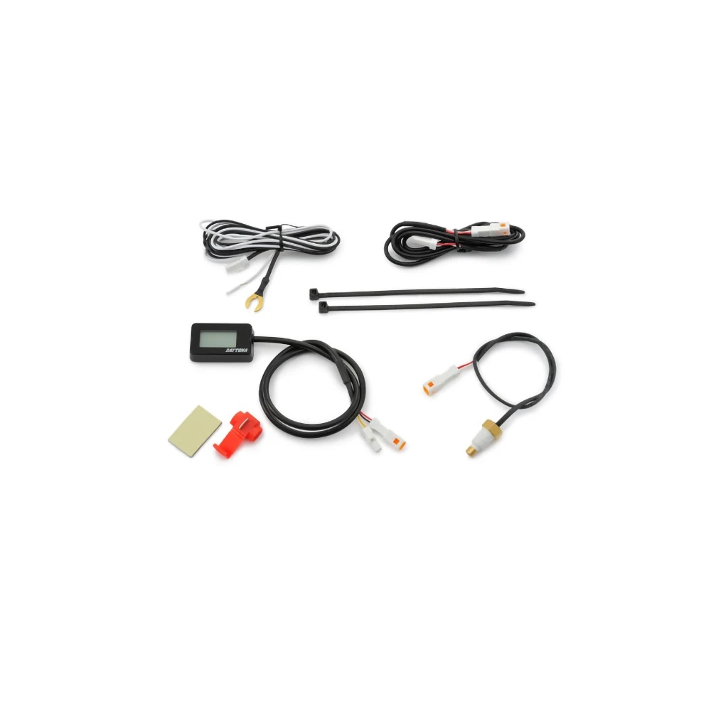 Oeltemperaturanzeige DAYTONA COMPACT -9 bis 150 Grad, mit 1/8 Zoll-Sensor,