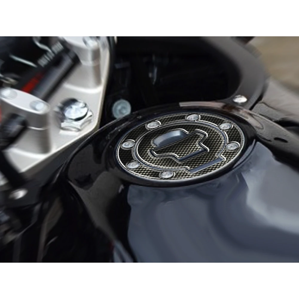 Tankcap- Protektor PRINT in carbon-look zu Suzuki
