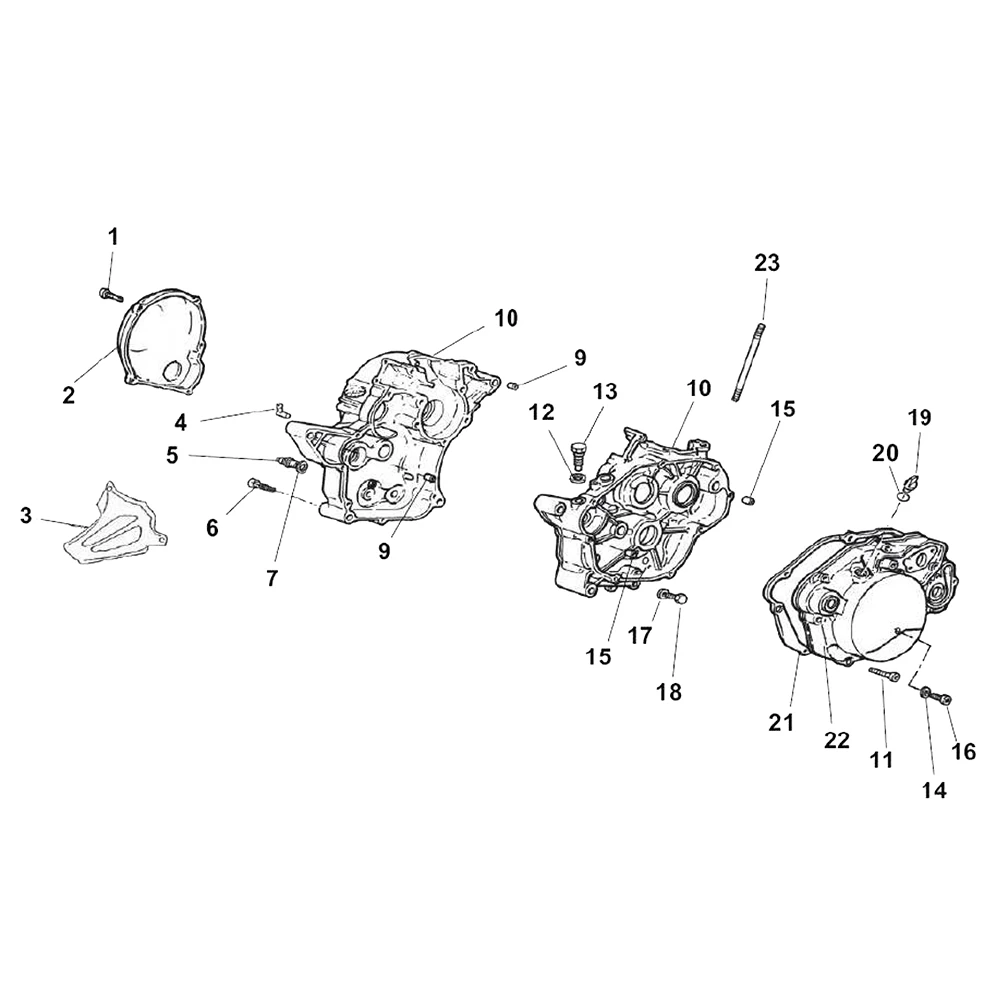 Dichtring MINARELLI ORIGINAL (Ø 6 x 12mm) für Motorblock zu AM6