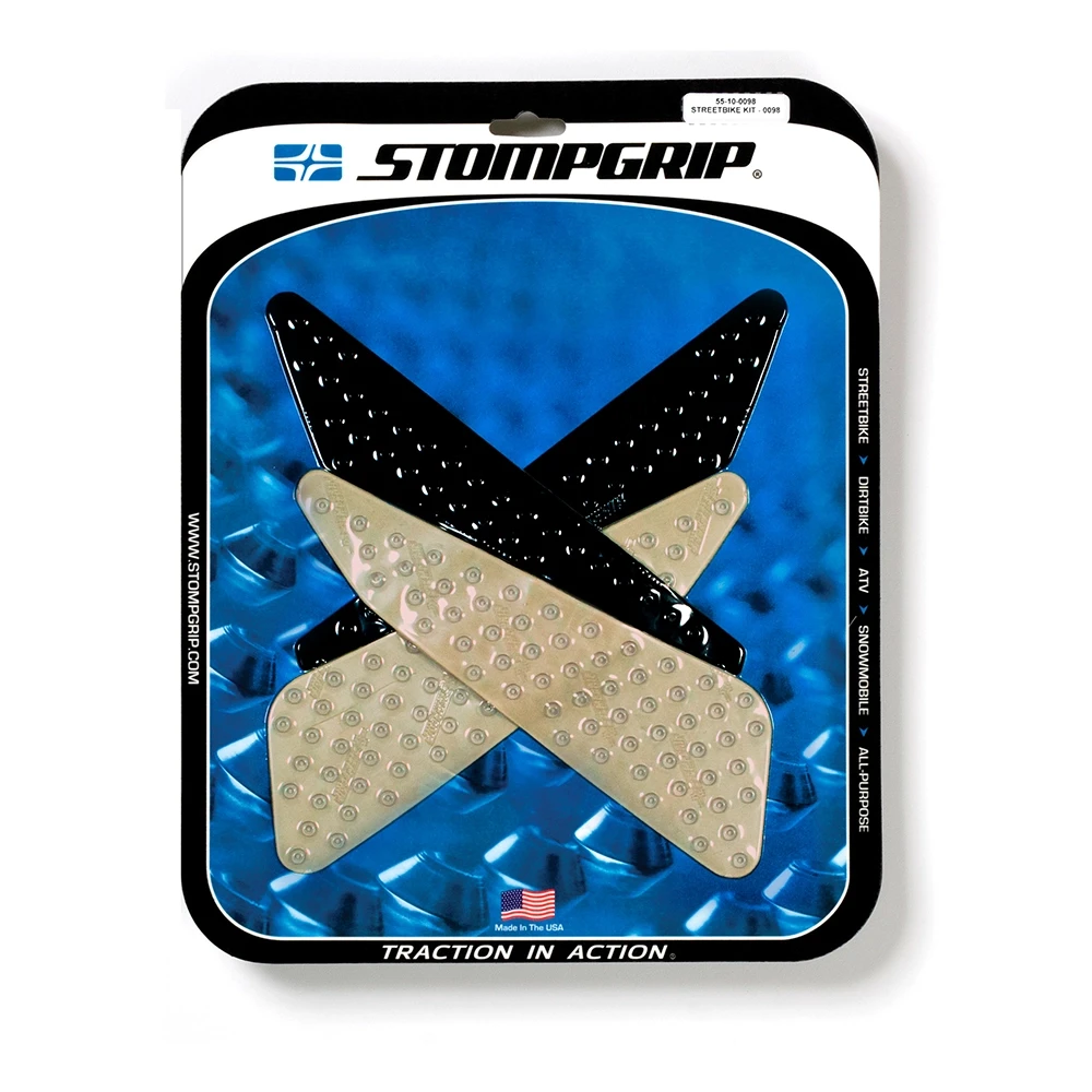 Side- Pad STOMPGRIP POWERSPORTS - VOLCANO (Grip für besseres Handling) Tra