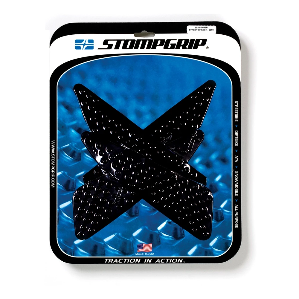 Side- Pad STOMPGRIP POWERSPORTS - VOLCANO (Grip für besseres Handling) Sch