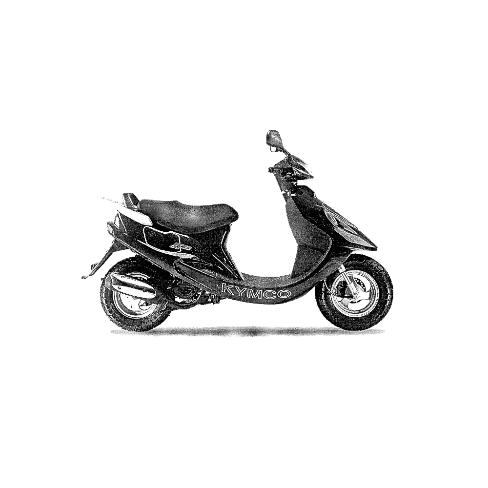 Auspuff KYMCO Original zu KB 50 / K12 50