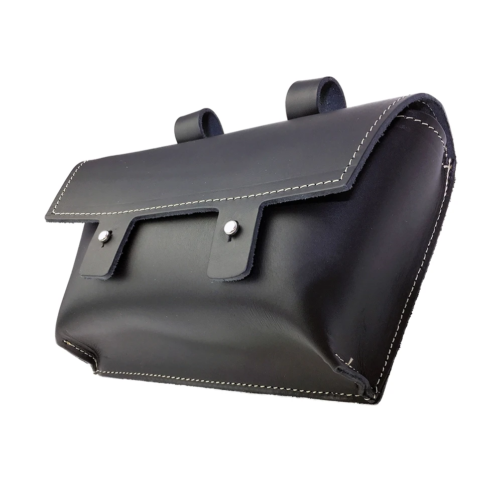 Lenkertasche MOPED KINGS BRANDY - ECHTLEDER (B 230 x H 130 x T 60mm) in sch