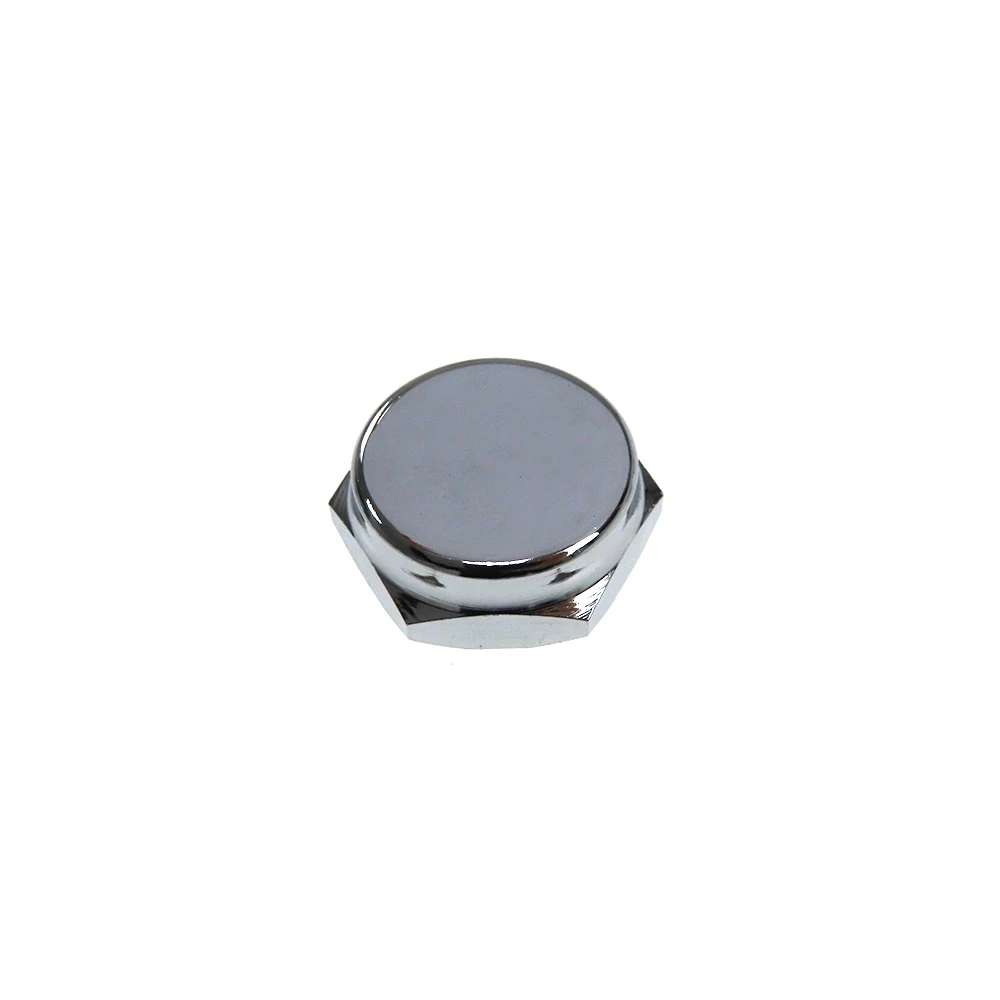 Abschlussmutter MOPED KINGS SLIM (M26/1 x H 12mm), ohne Loch für Gabelschaf